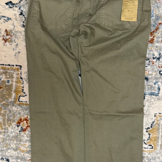 더블알엘 헤링본 팬츠 32x30