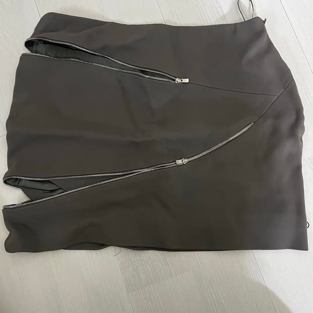 지퍼 스커트