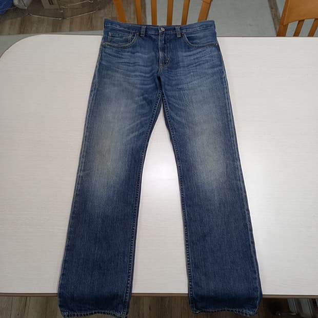 31 무인양품 워싱  일자진 31-464