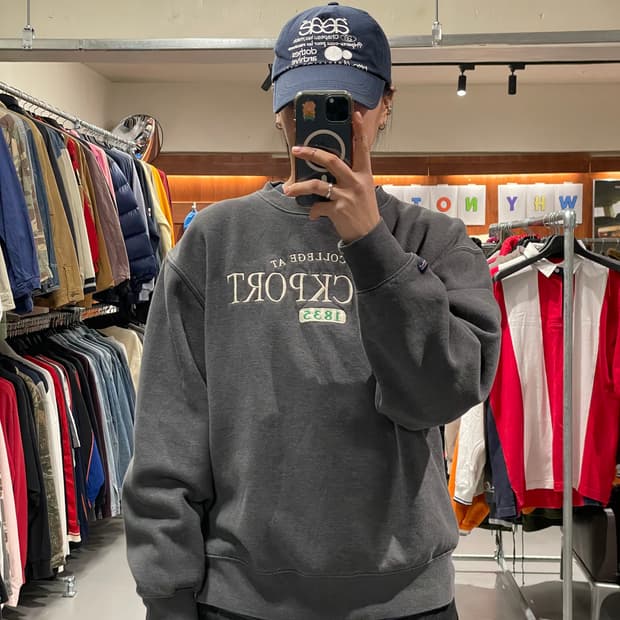 잔스포츠 맨투맨 티셔츠