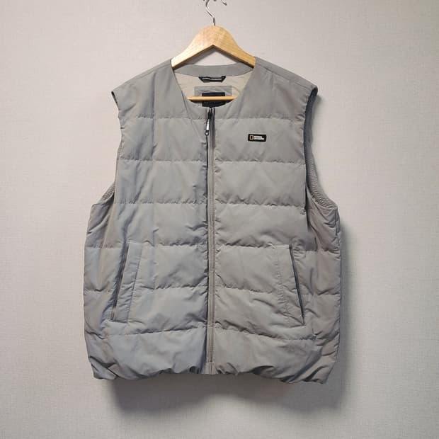 [2XL] 내셔널지오그래픽 덕다운 패딩 조끼