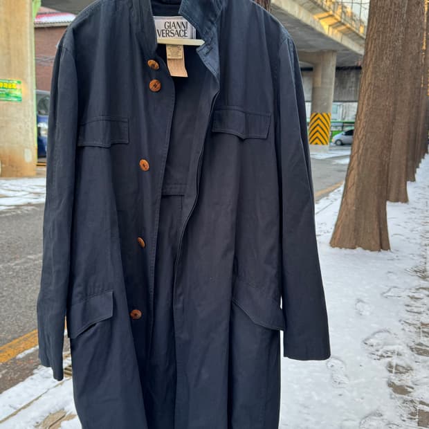 90s gianni vesace coat jacket