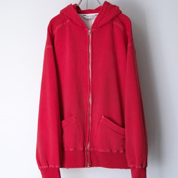 [1] Ancellm Zip Up Hoodie _ Red