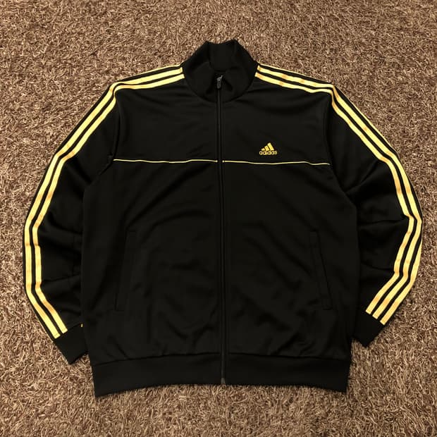 아디다스 검골 삼선 져지 트랙 자켓
