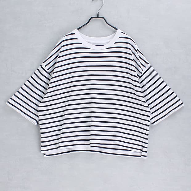 TIGORA _ oversize border tee