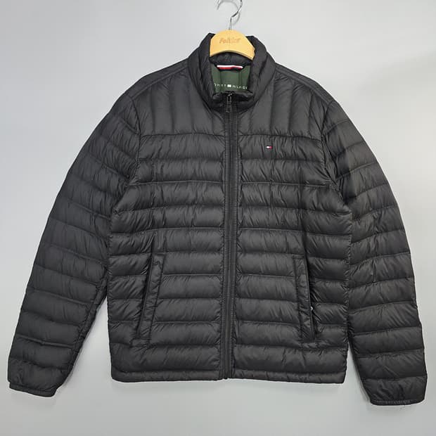 타미힐피거(Tommy Hilfiger) 패커블 덕다운 패딩 M