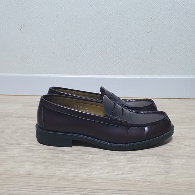 하루타 버건디 로퍼 270