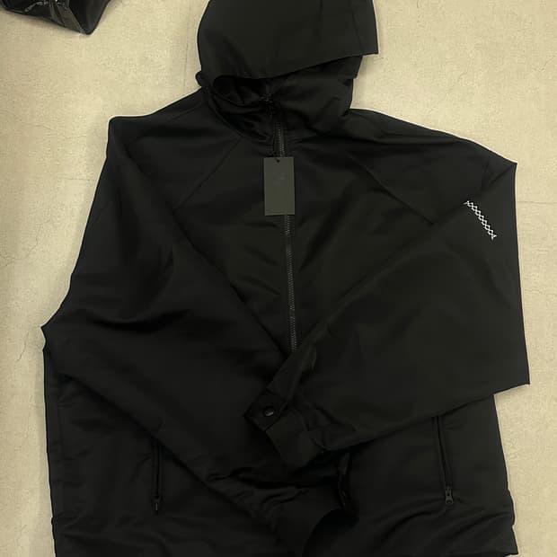 준느 바람막이 NYLON BLACK M사이즈 해
