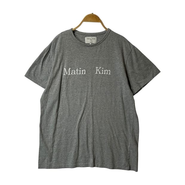 [Matin Kim] 마뗑킴 로고 반팔티셔츠