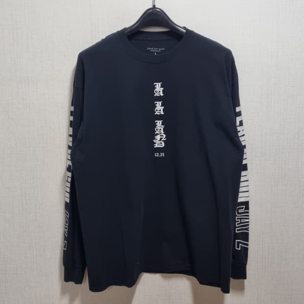 피어오브갓 제이지 머천다이즈 롱슬리브