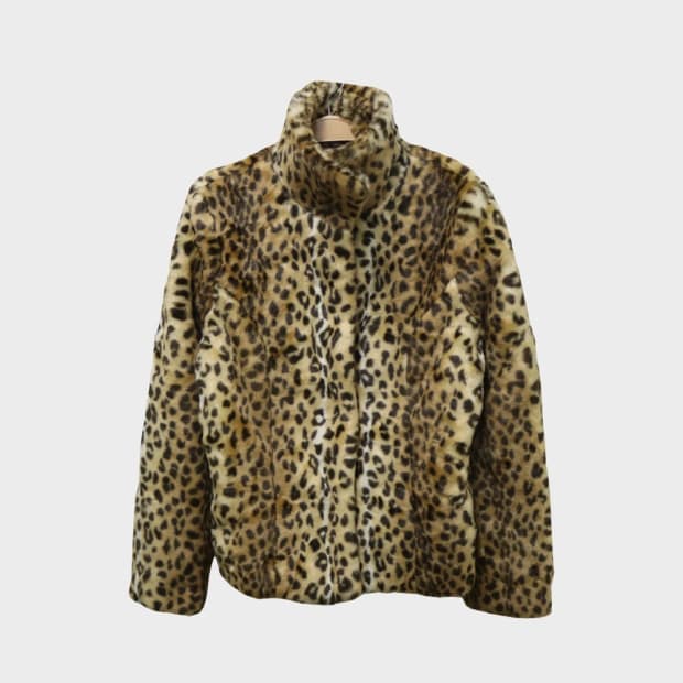 G.F. 호피 페이크 퍼 자켓 60125