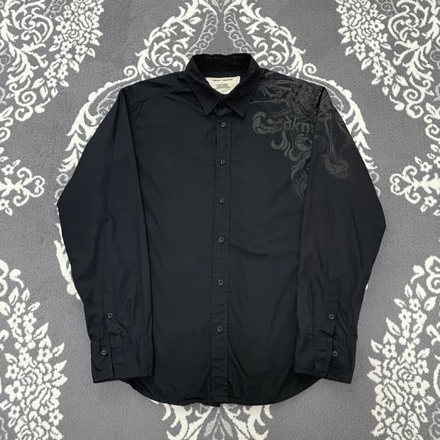 DKNY Black Graphic Shirt