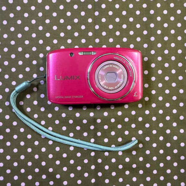 파나소닉 루믹스 Lumix DMC-S2 핫핑크 빈티지 디카