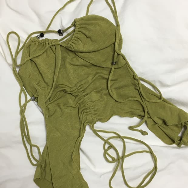 페인오어플레져 모르포 탑 올리브 MORPHO TOP OLIVE