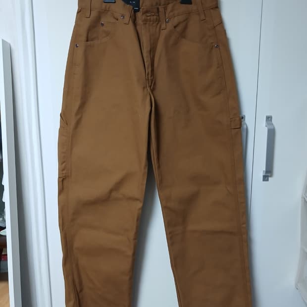 디키즈 1939 덕 캔버스 카펜터 팬츠 브라운덕 32x30 새제품