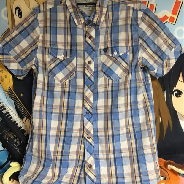 (VIN_) vintage bean pole check shirts