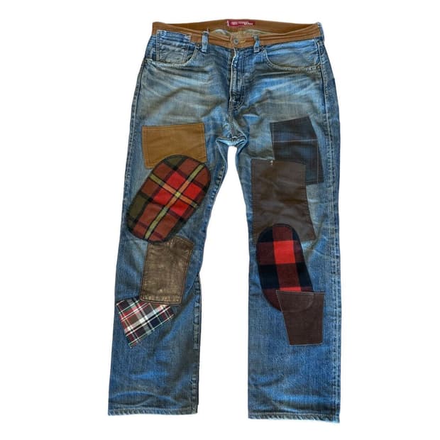 11AW Junya Watanabe x Levis patchwork