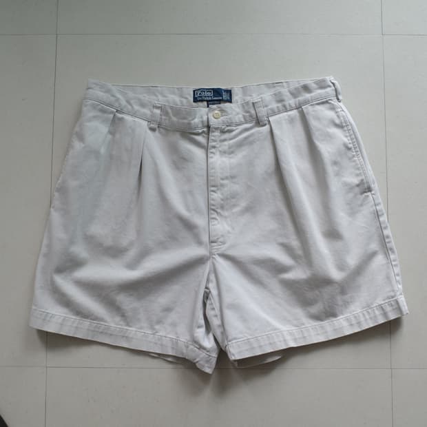 90s 폴로 랄프로렌 앤드류 투턱 반바지 36