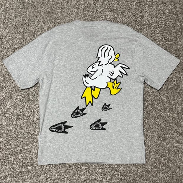 [M] 팔라스 반팔 덕 오프 티셔츠 그레이