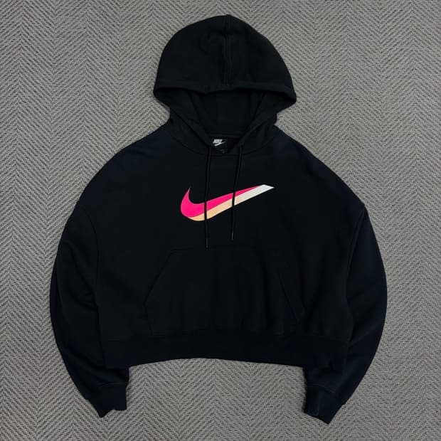 나이키 크롭 후드티 v1314