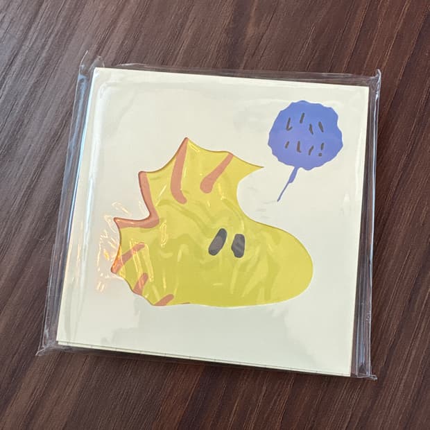 스누피 메모패드(우드스탁