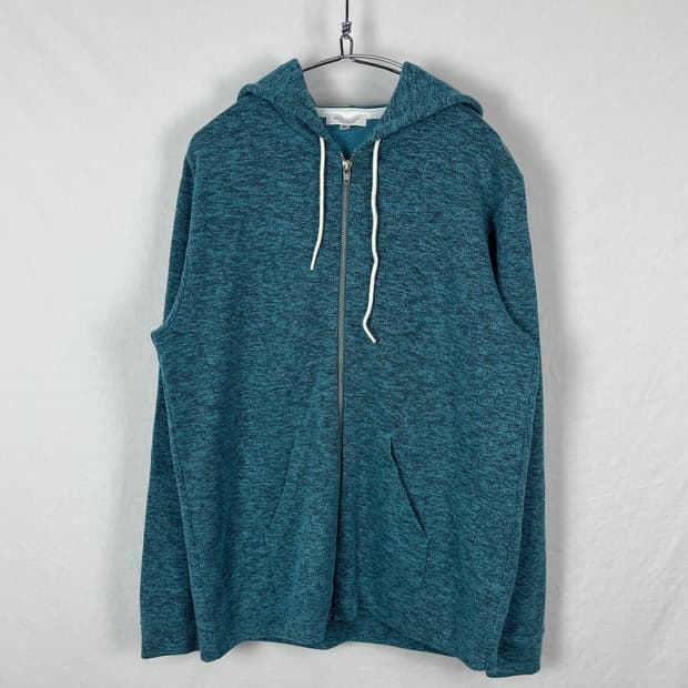 United Arrows(japan made) 컬러 후드 집업 