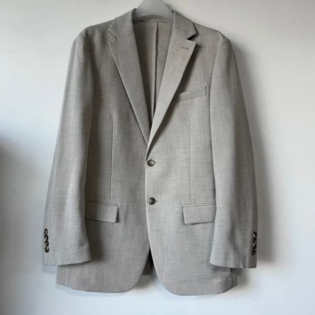 23ss 알레그리 allegri 레귤러핏 수트셋업 베이지 정장