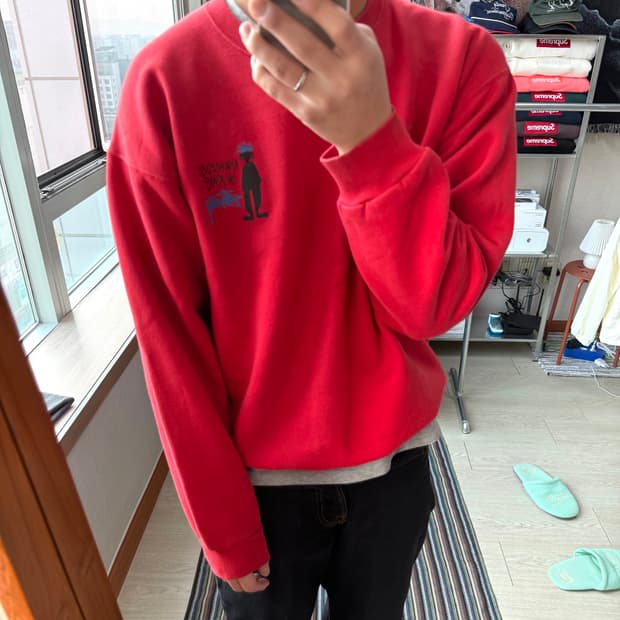 90s 올드 스투시 스웻 맨투맨