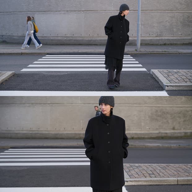 버뮬라 오버사이즈 싱글코트