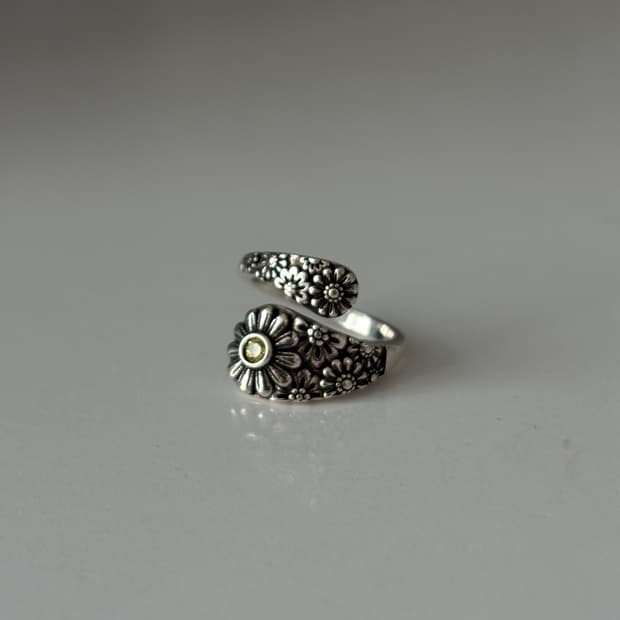 925데이지뱀반지