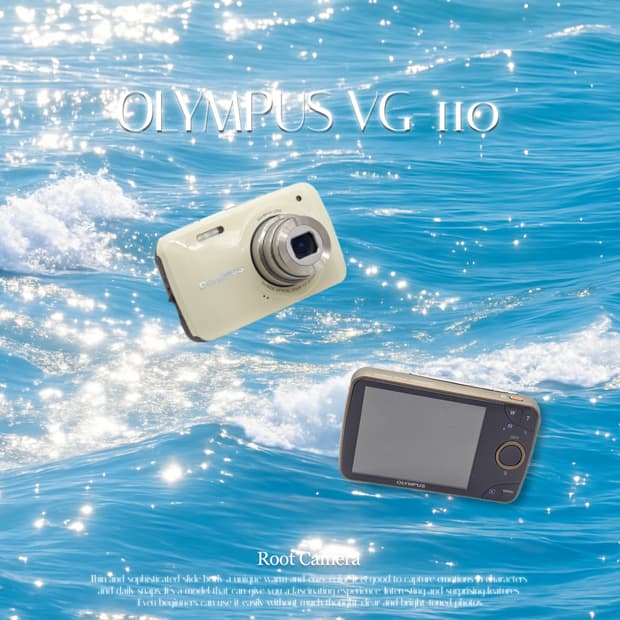 올림푸스 VH-210 박스  로즈 핑크글로시💗 빈티지 디카 디지털카메라