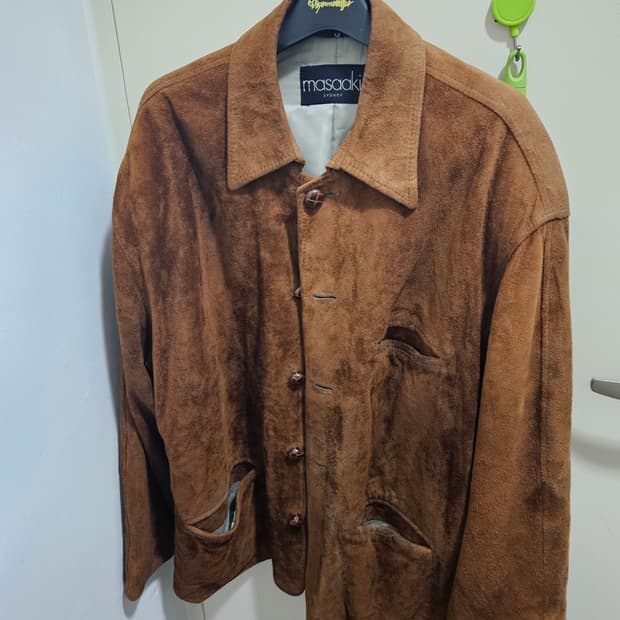 디어스킨 스웨이드 자켓