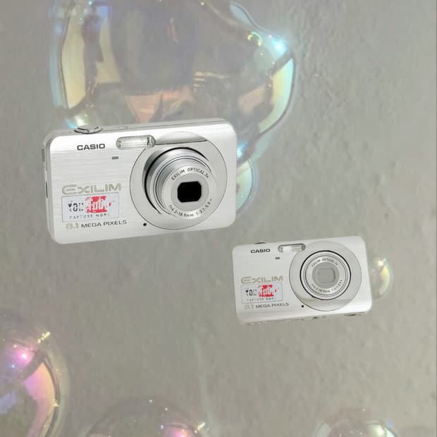 토모토모!) 카시오 엑슬림 z80 Exilim 빈티지 디카