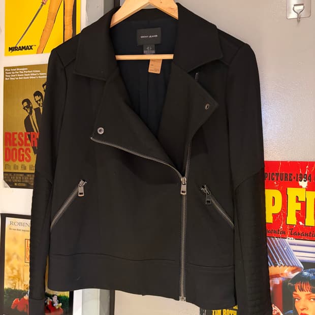 DKNY jeans 바이커 자켓