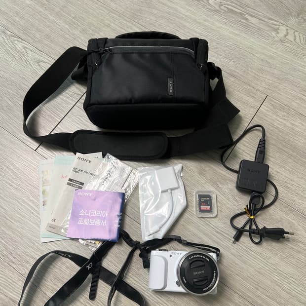 소니 NEX 3N 미러리스 카메라