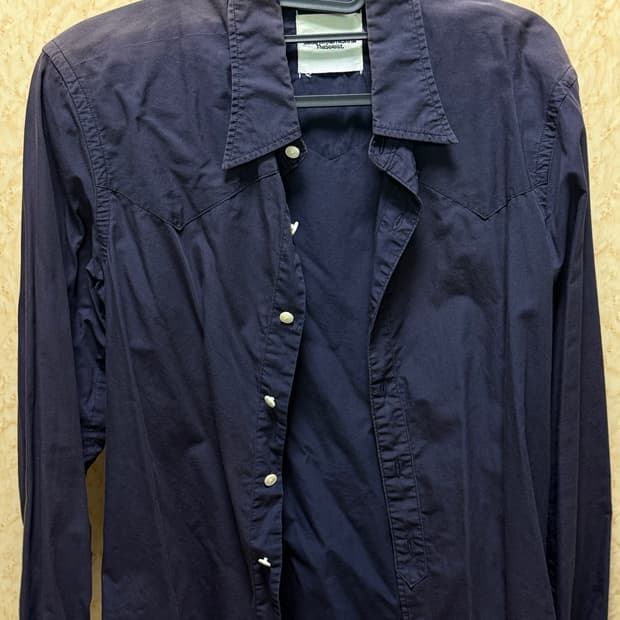 솔로이스트 17ss 선페이딩 웨스턴 셔츠 46