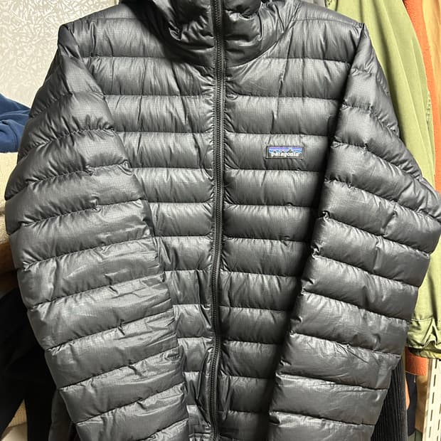 빈티지 파타고니아 다운스웨터후디 M 