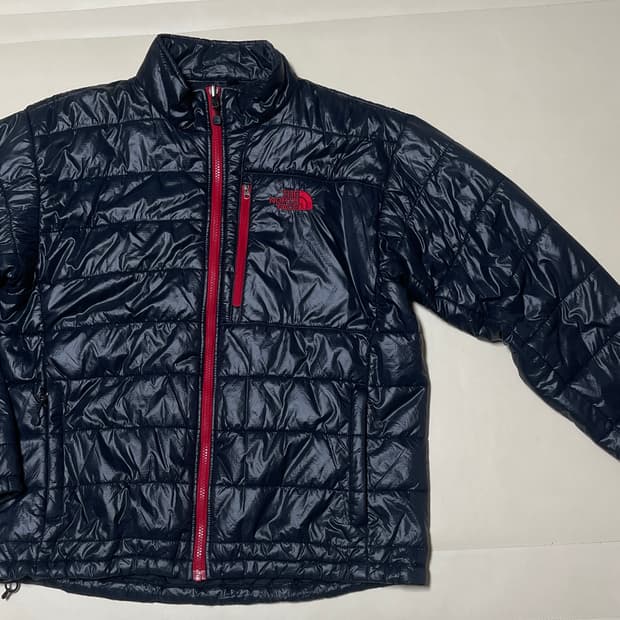 노스페이스 레드 로고 경량 패딩 100 (L)