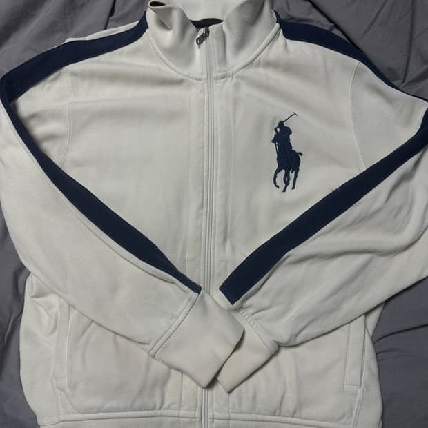 폴로 빅포니 코튼 트랙집업 L