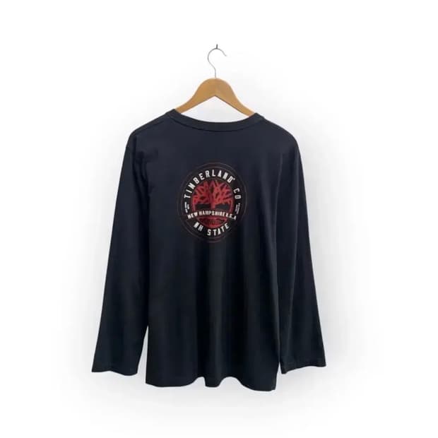 팀버랜드 로고 긴팔 티셔츠 XL