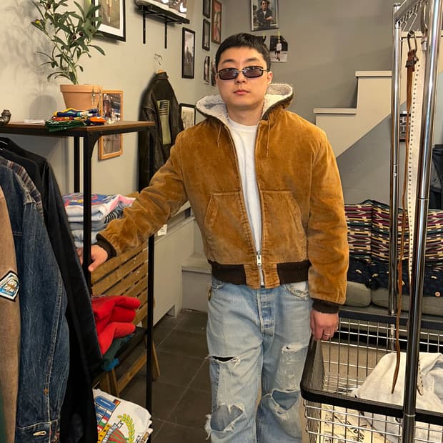 70’s American William Barry corduroy JK