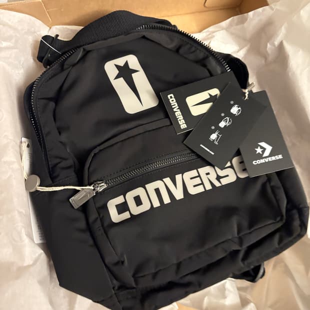 릭오웬스 다크쉐도우 x 컨버스 백팩미니
