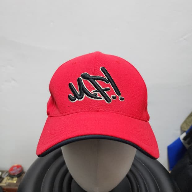 MF! Y2K 마자플라바 레드 볼캡 L-XL