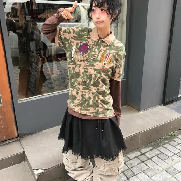 Avirex Embroidery Camouflage PK 