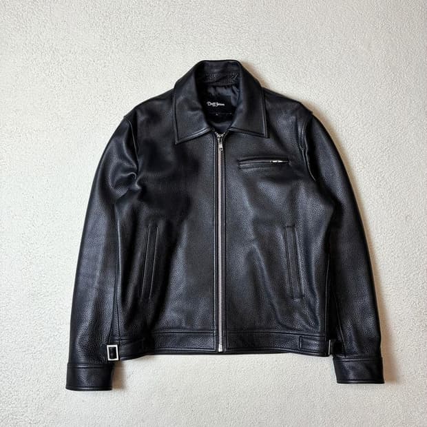 도프제이슨 DOFFJASON 카우하이드 싱글 레더 자켓 PN7728