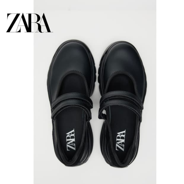 자라 스포츠 발레리나 플랫슈즈 플랫폼 230