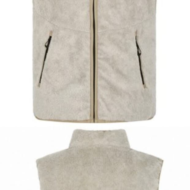 디스커버리 오리털 양면 베스트 남자105