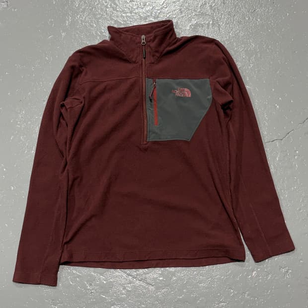 노스페이스 플리스 하프 집업(The North Face fleece)
