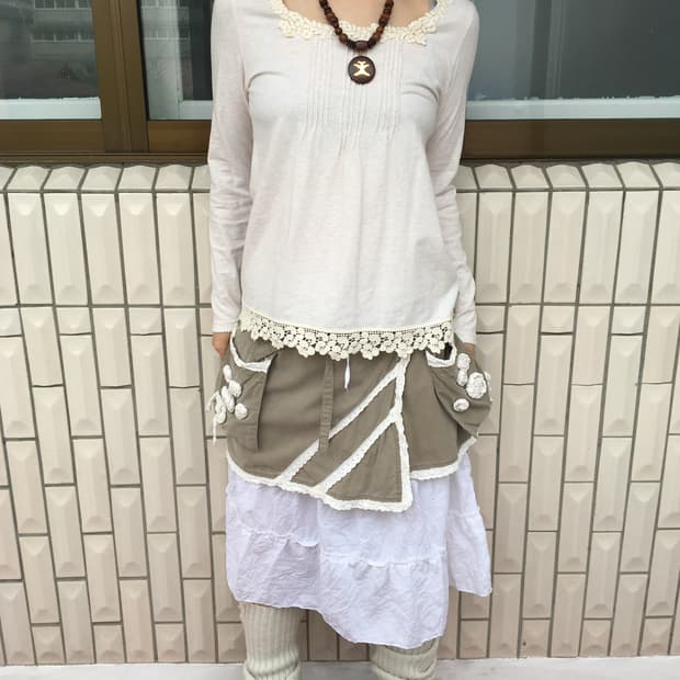 Crochet point sleeve