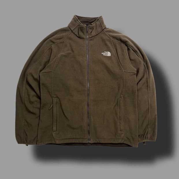 [L] 노스페이스 플리스 브라운 